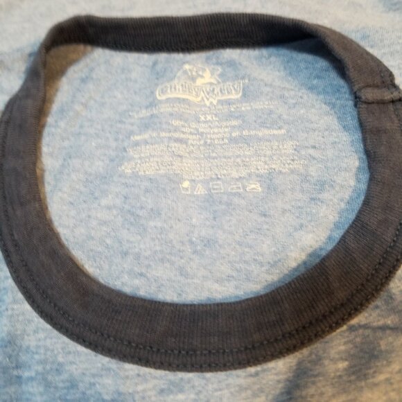 CHiLLY WiLLY Blue/Navy Blue Sleeve Tee - Picture 3 of 3